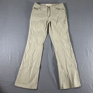 Faded Glory Jeans Womens 10‎ Average Tan Mid Rise Stretch Bootcut 1972